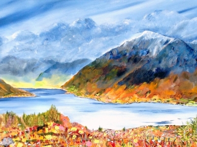 Loch-Duich-1.0x.5m-Mixed-media