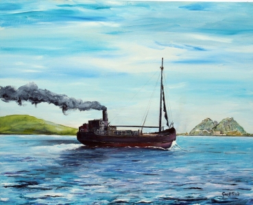 heading-for-dumbarton-puffer40-x-35-cm-acylic